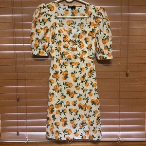 Nobody’s child orange print summer dress